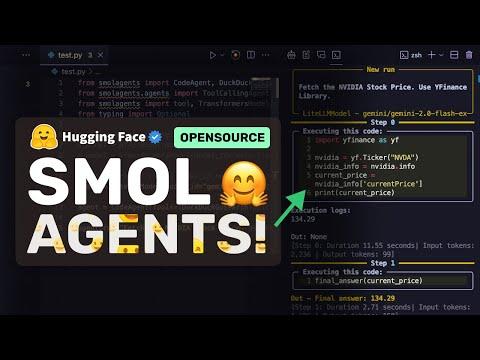 1) Discover the Power of Smolagents: Learn how these‍ innovative agents operate within your coding environment ⁢to streamline repetitive ‍tasks, reducing manual input and⁣ minimizing errors. Smolagents integrate seamlessly into your workflow, allowing you to focus on the creative aspects of coding